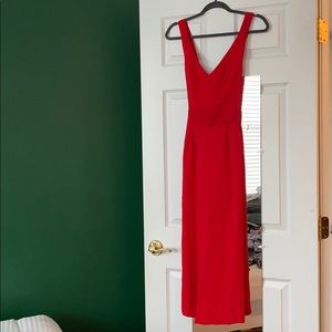 Sexy and sleek red romper w/ adjustable straps NWT